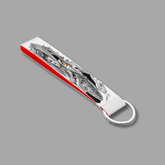 jiraiya-Inspired Satin Lanyard Keytags