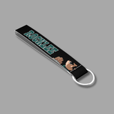 Rock Lee-Inspired Satin Lanyard Keytags