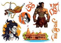 Hanuman Sheet Sticker