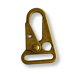 Key tags featuring metal clasps in gold color options, ideal for attaching keys securely.