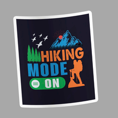 Hike Mode On Sticker