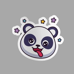 Panda Power Sticker