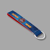 Angry Superman Keytags: Unleash Kryptonian Strength Everywhere You Go!
