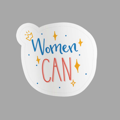 Women Can Sticker