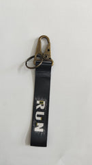 Run Hook Keytag Antique Gold