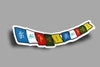 Tibetan Prayer Flag Sticker
