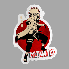 The Fourth Hokage Rises: Minato Stickers for Legendary Heroes