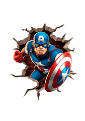 Captain America Sticker