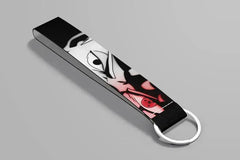Kakashi Lanyard Key Tags - Naruto Anime Satin Keychain with Hatake Kakashi Design - Namu Customs