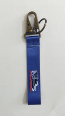 Never Give Up Hook Keytag Antique Gold