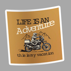 Life is an Adventure Sticker