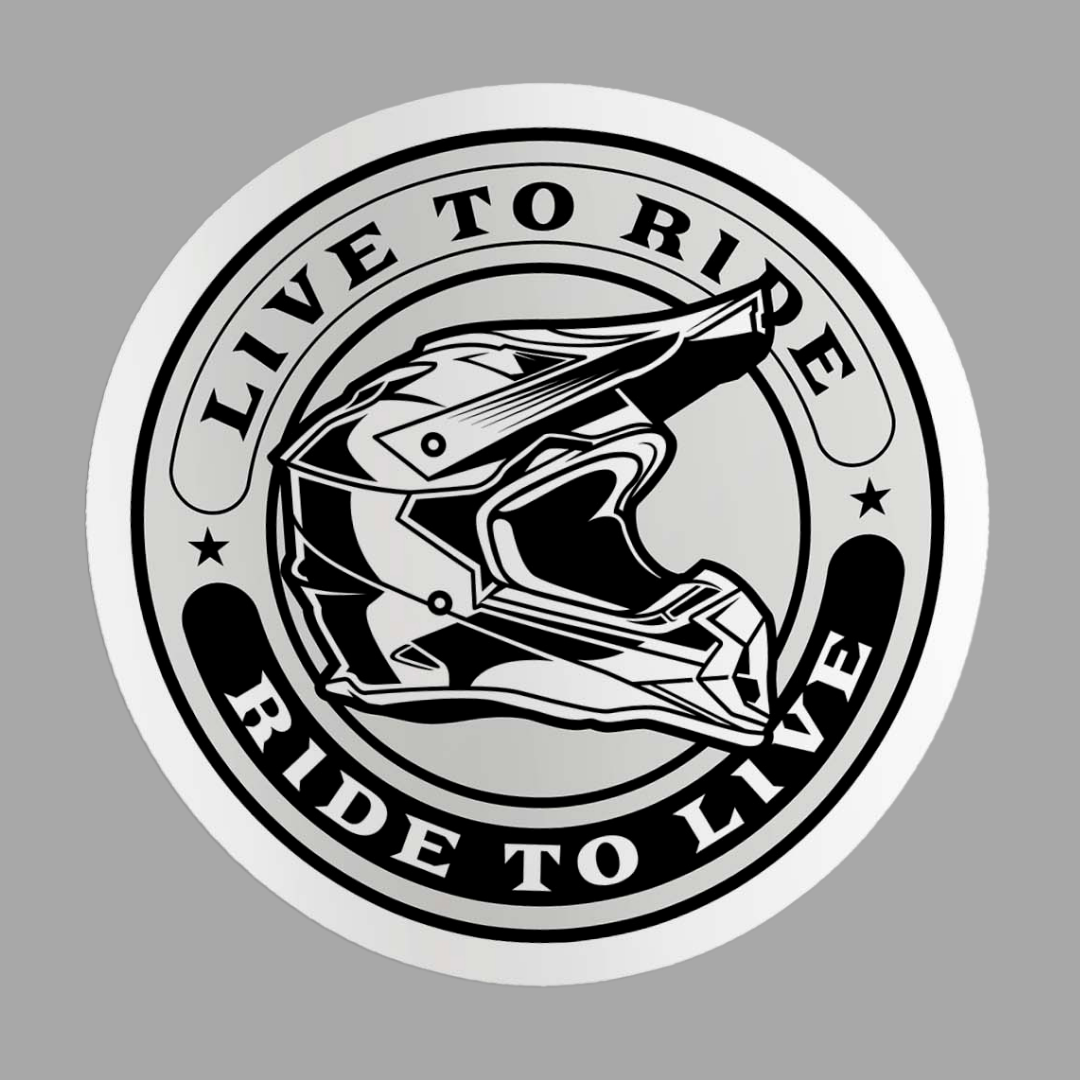 Live to Ride, Ride to Live Sticker