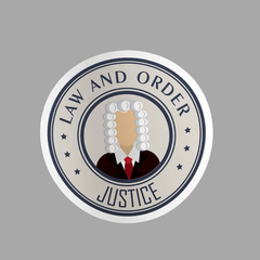 Law & Order Sticker