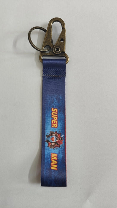 Superman Hook Keytag Antique Gold