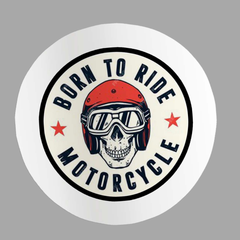 Born To Ride Motorcycle Stickers