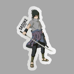 Eternal Rivalry: Sasuke Stickers for Shinobi Journeys