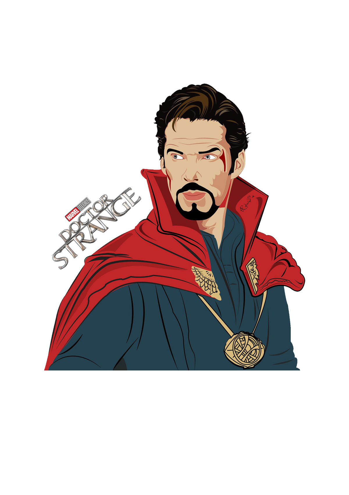 Doctor Stranger Sticker