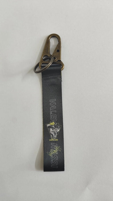 Valentino Rossi Hook Keytag Antique Gold