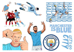 Manchester is Blue | Sheet Sticker