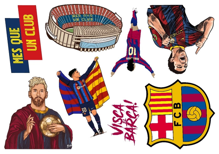 Messi Sheet Sticker