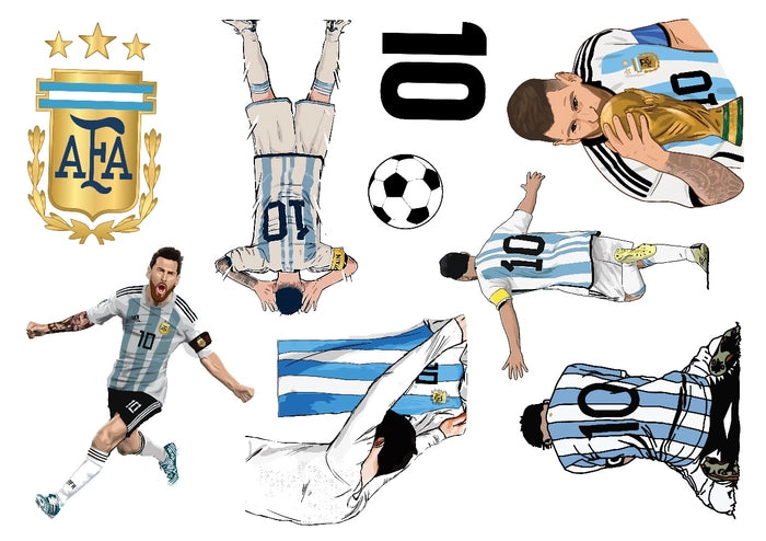 Messi | Sheet Sticker